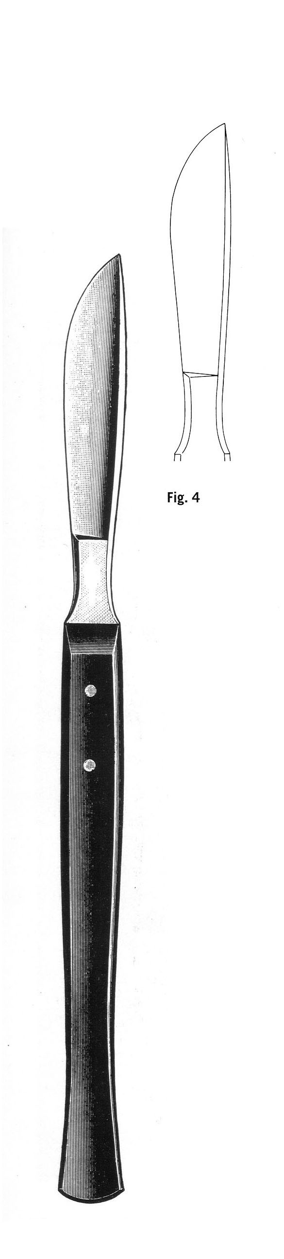 TENETOMİ BIÇAĞI FİBER SAPLI 16,5CM